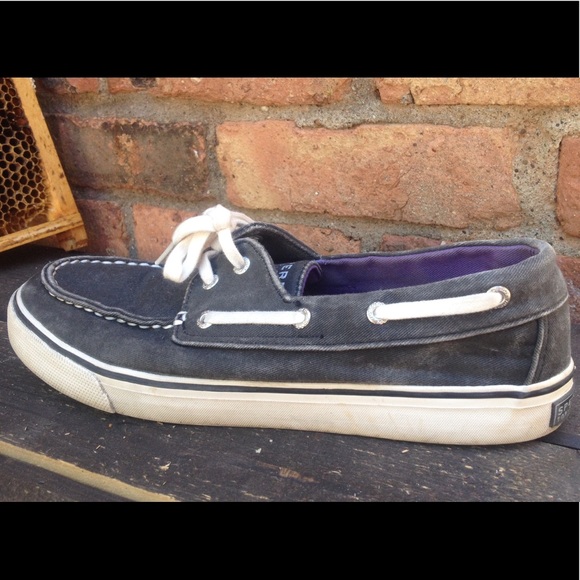 Sperry Shoes - SPERRY Topsider Gray Casual Flats Sneakers Shoes